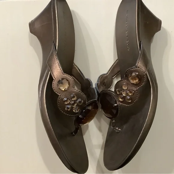 Montego Bay club bronze sandals. Beautiful! Sz 8 - Picture 4 of 5